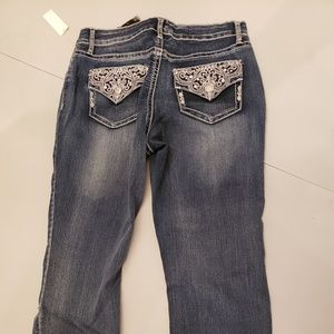 NEW Rockin Denim cropped Jean's